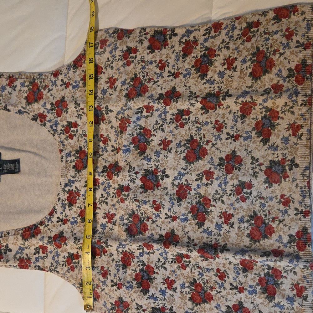 Lauren Ralph Lauren Floral Cardigan And Tank Top - Picture 7 of 7